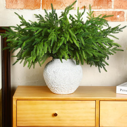 ✨$9.99 On Sale Today Only🔥Real Touch Deluxe Norfolk Pine Garland🌿