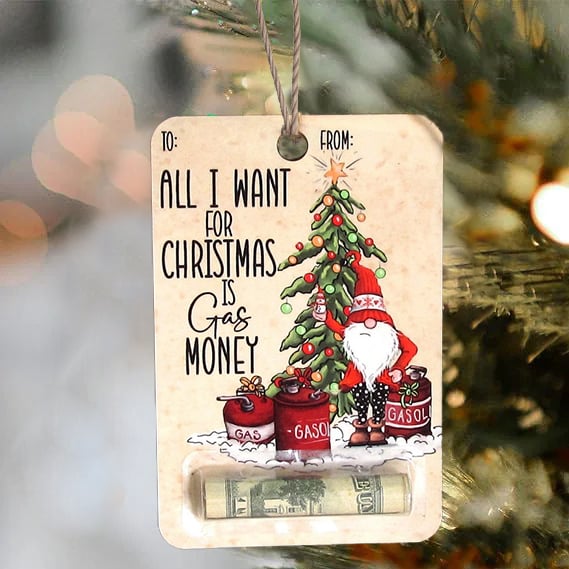 🎅💸 Christmas Hot Sale 70% Off - Handcrafted Wooden Money Holders Gift