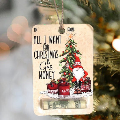 🎅💸 Christmas Hot Sale 70% Off - Handcrafted Wooden Money Holders Gift