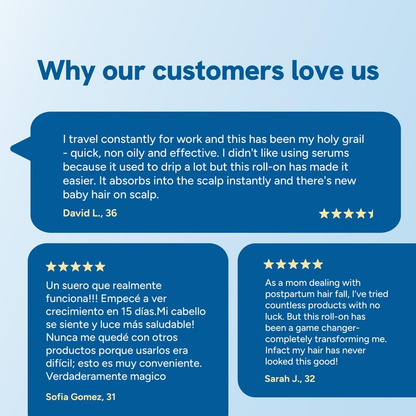 Be Bodywise Advanced Hair Growth Roll-On Serum | 3% Rosemary | 2% Aminexil | 3% Redensy l 2% Anagain | Precision Scalp Applicator | Paraben & Sulphate Free | Non oily and mess free