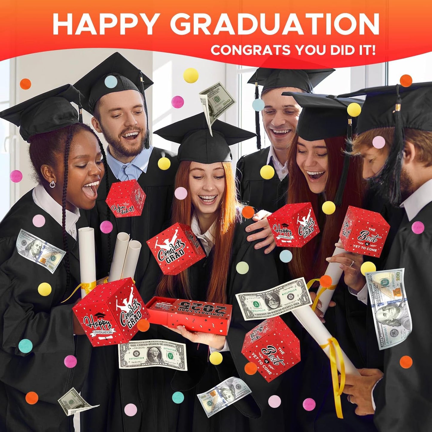 Graduation Explosion Gift Box