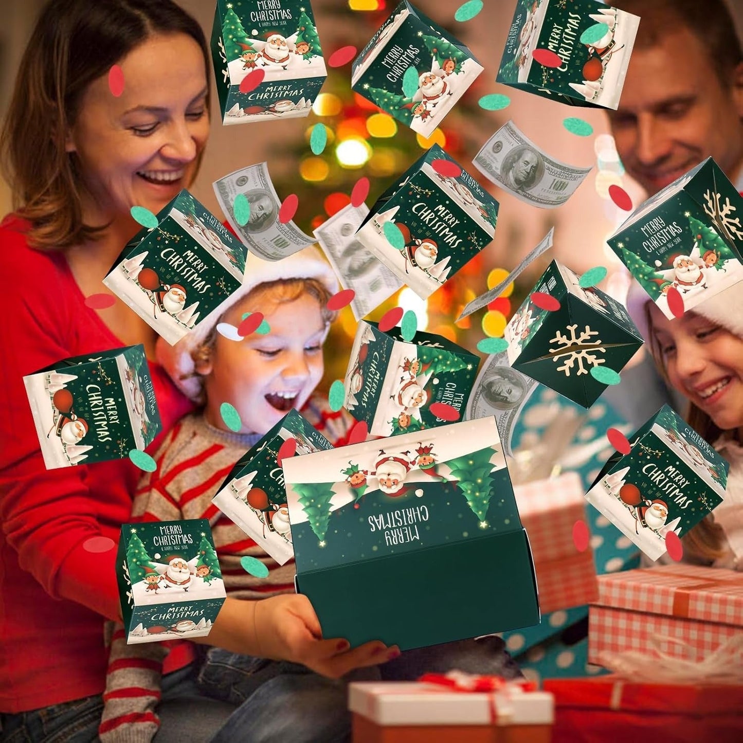 🔥$9.99 On Sale Today Only 🎁Surprise Exploding Money Gift Box